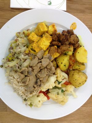 classic vegan food from Vegelateria at Vegelateria in Zurich