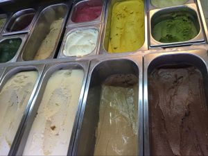 Ice cream galore! at Vegelateria in Zurich