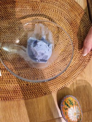 Coconut and algae at Vegelateria in Zurich