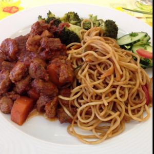 buffet at Vegelateria in Zurich