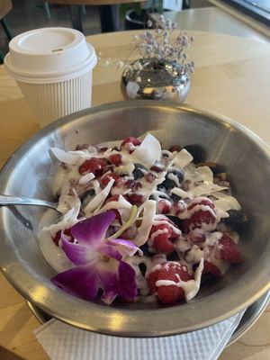 Chia bowll  at Project Coffee - Siesta Center in Sarasota