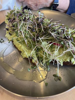 Avocado toastt  at Project Coffee - Siesta Center in Sarasota
