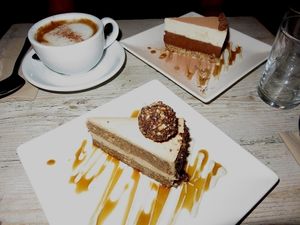 dessert at Nama Artisan Raw Foods in West London