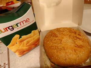 Menü at Burgerme in Koblenz