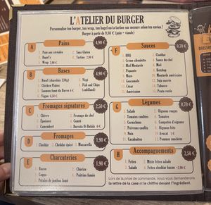 Build your own burger using the vegan patty   at L'Authentique Burger in Auxerre