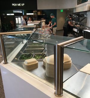 Ordering counter at sweetgreen in Edina