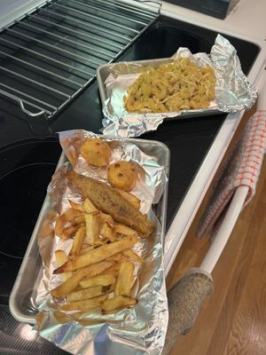 Oh My Cod Leftovers: definitely broil 💯   at Oh My Cod - Vegan Seafood in Palm Coast