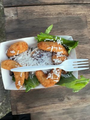 Vegan coconut shrimp at Oh My Cod - Vegan Seafood in Palm Coast