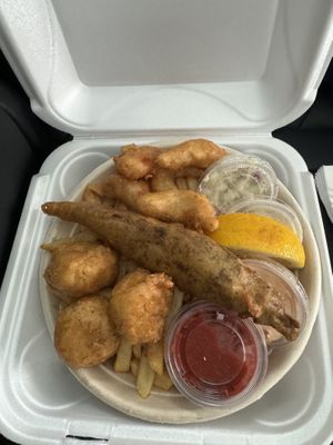 Cod Platter   at Oh My Cod - Vegan Seafood in Palm Coast
