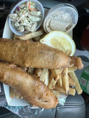 Fish and chips  at Oh My Cod - Vegan Seafood in Palm Coast