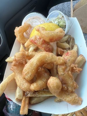 Shrimp basket   at Oh My Cod - Vegan Seafood in Palm Coast