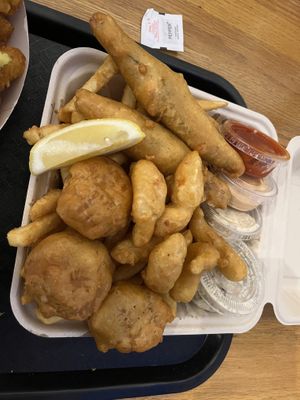 Oh my cod platter  at Oh My Cod - Vegan Seafood in Palm Coast