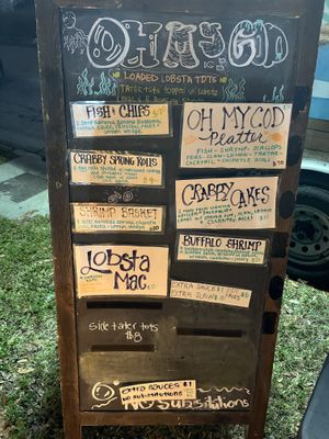 Menu  at Oh My Cod - Vegan Seafood in Palm Coast
