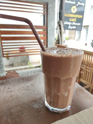 Choco Smoothie at Illumination Café in Koh Samui