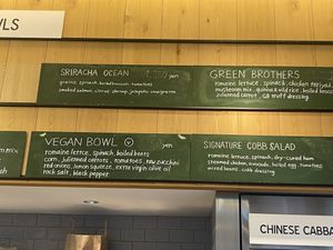 Vegan bowl   at Green Brothers in Tokyo