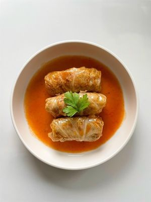 Vegan Beyond mEAT ME Rolls at m'EAT ME Gastro Bar in Sarajevo