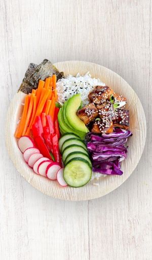 Tofu Poke Bowl at m'EAT ME Gastro Bar in Sarajevo
