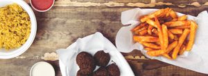 Vegan & Gluten-Free  Friendly Menu at Mamoun's Falafel in New Brunswick