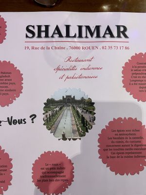 Address!   at Le Shalimar  in Rouen