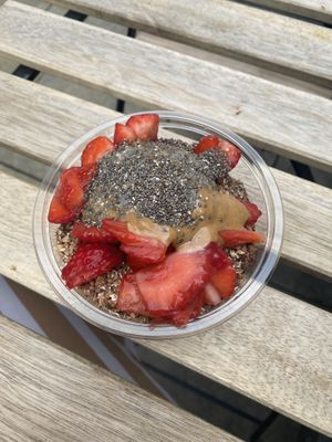 Ain’t nothing butter bowl  at Açai & The Tribe in Manchester