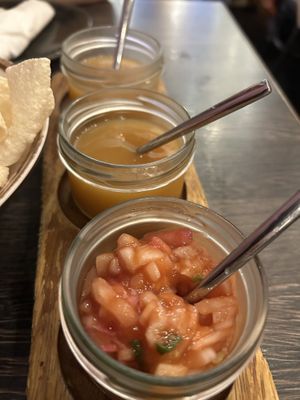 Pickles   at Nu Delhi Restaurant Lounge in Belfast