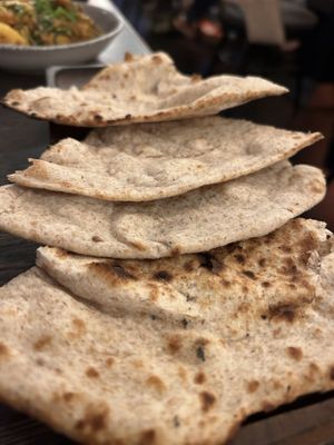 Roti   at Nu Delhi Restaurant Lounge in Belfast