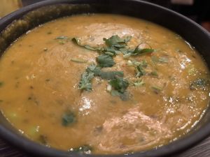 Tarka dhal  at Nu Delhi Restaurant Lounge in Belfast