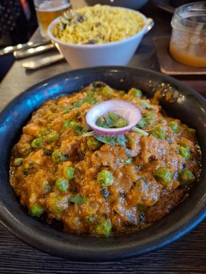 Paneer option at Nu Delhi Restaurant Lounge in Belfast