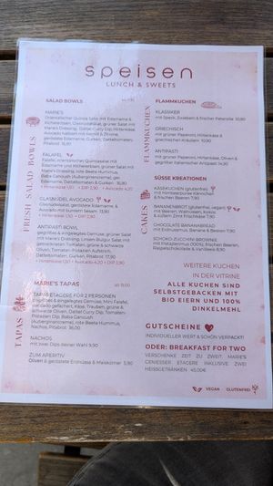  at Marie's Happy Food & Drinks - Café & Catering in Tutzing