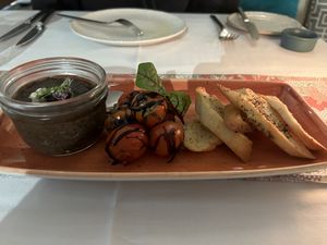 Mushroom parfait   at Arnguli Grill  in Yulara