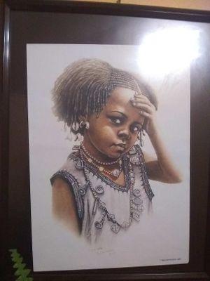 decor at Gojo Ethiopian in Nashville