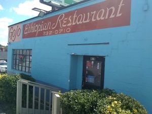 exterior of restaurant  at Gojo Ethiopian in Nashville