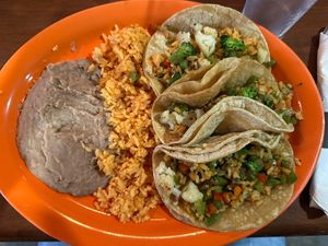 Vegan Tacos  at Botanas II in Milwaukee