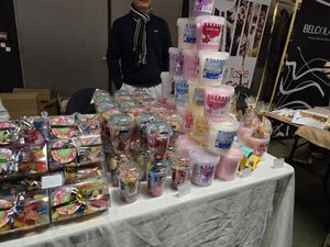 At Veganworld, Hasselt, Kerstbeurs at Sweety Vegan For All in Anderlecht