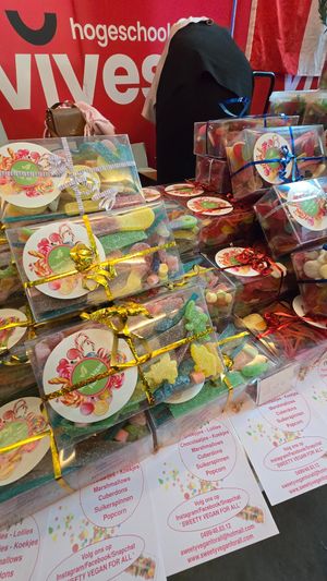 @Vegan Afairs, Bruges, 2025 at Sweety Vegan For All in Anderlecht