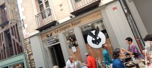 facade at Le Lapin Noir in Rennes