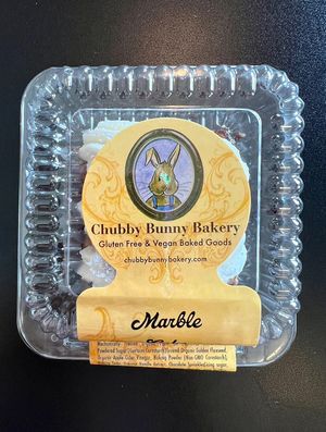 Vegan and GF baked goodies from Chubby Bunny bakery  at ContempoRoast Coffee & Roastery in Centerville