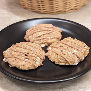Vegan apple spice cookies (homebaked selections rotate weekly) at ContempoRoast Coffee & Roastery in Centerville