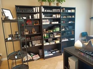 Section of the shop at Moment Voor Jezelf in Middelharnis