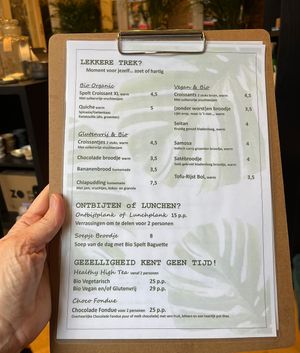 Menu January 2024  at Moment Voor Jezelf in Middelharnis