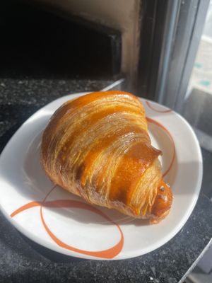 Maracuyá (passionfruit) croissant   at Craft Vegan Bakery - Palermo Soho in Buenos Aires
