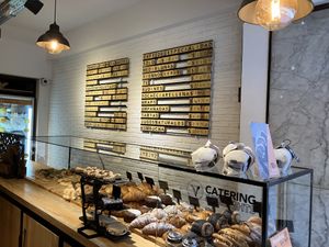 Wall menu  at Craft Vegan Bakery - Palermo Soho in Buenos Aires