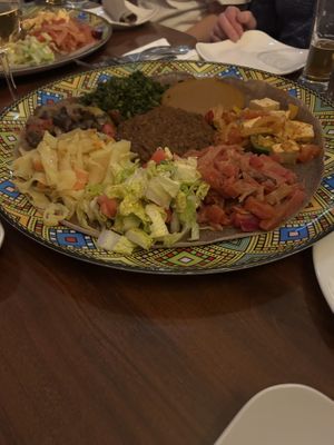 🍄‍🟫   at Bersi Ethiopian Restaurant in Brooklyn