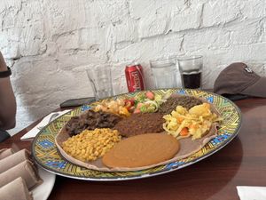   at Bersi Ethiopian Restaurant in Brooklyn