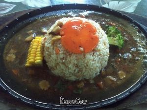 Tappanyaki Rice at Mercy House in Phnom Penh