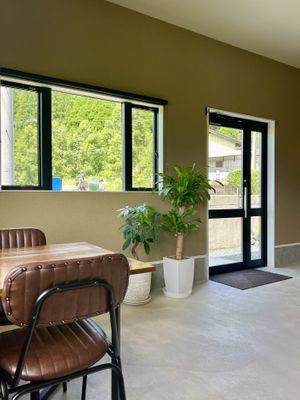 Entrance  at Rider's Cafe TORQUE in Aso