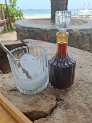 Cold brew coffee at Abrazo in Trincomalee