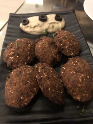 Falafel and Hummus at Carrots - Cloud Kitchen in Bangalore