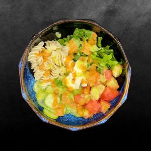 Get ready to toss together some fresh pasta, crisp salad greens, juicy tomatoes, crunchy cucumbers, and creamy feta cheese. Your mouth is in for a treat!  at Toss It in Phnom Penh