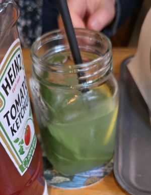 Basilikum Zitronenlimo at Ruff's Burger in Ansbach